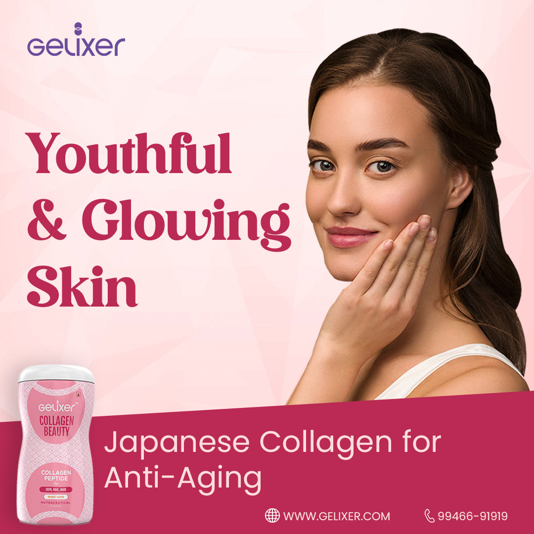 Gelixer Collagen for Youthful Skin, Hair and Nail Nitta Gelatin India