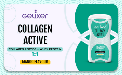 Gelixer Collagen Active (Mango flavor) 250 gm