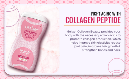 Gelixer Collagen Beauty (Orange flavor) 180 gm