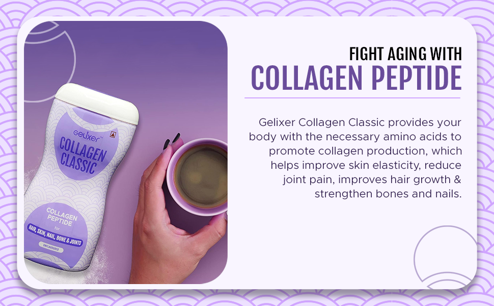 Gelixer Collagen Classic (Unflavoured) 180 gm