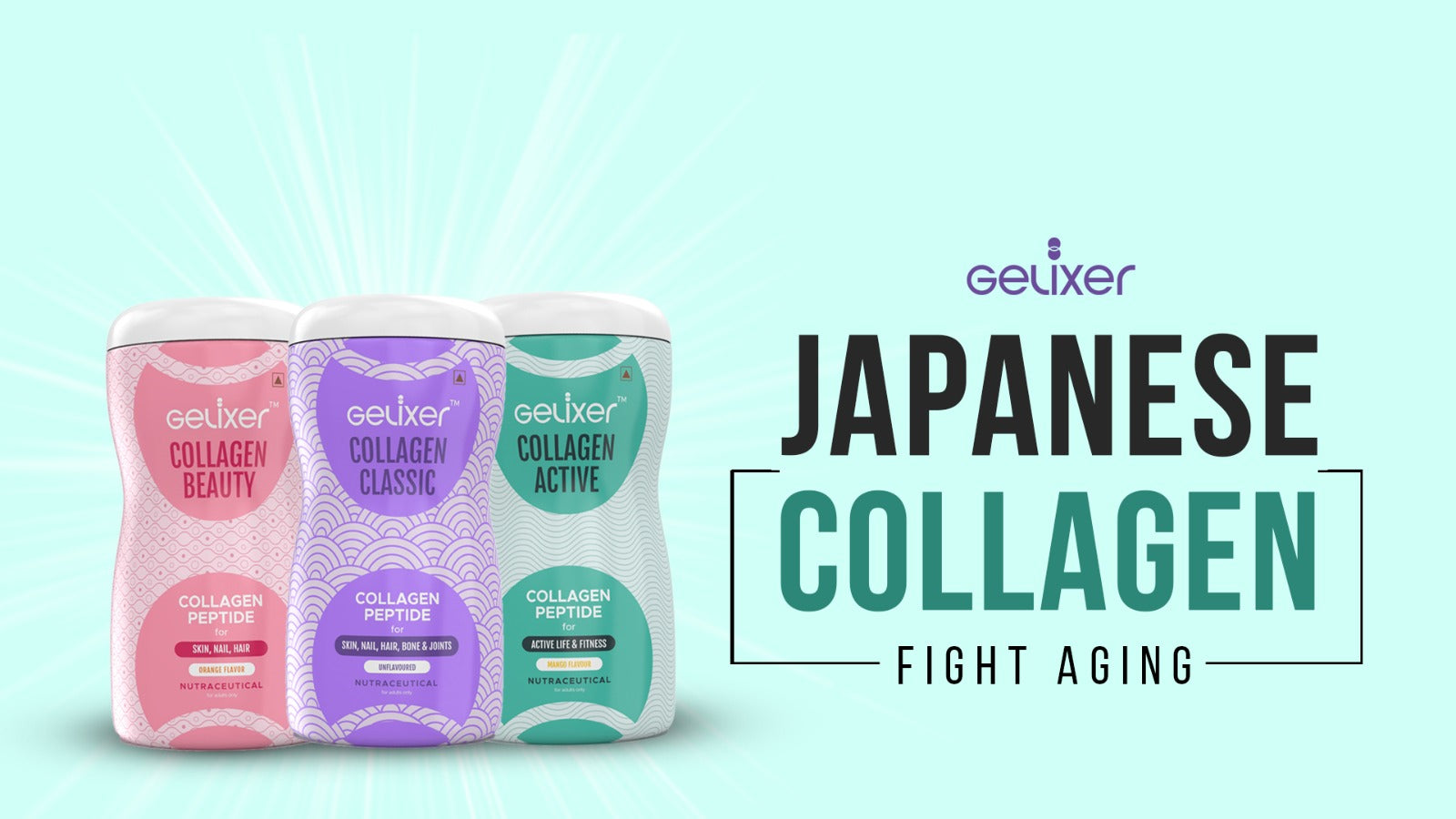 Fight Aging with Japanese Gelixer Collagen